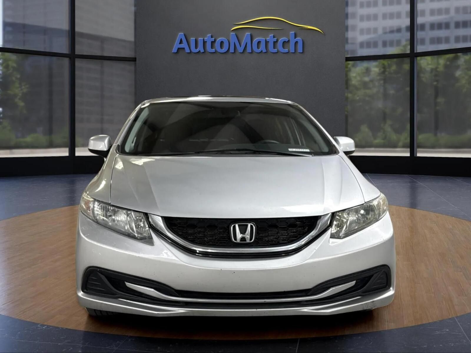 SILVER, 2013 HONDA CIVIC Thumnail Image 2
