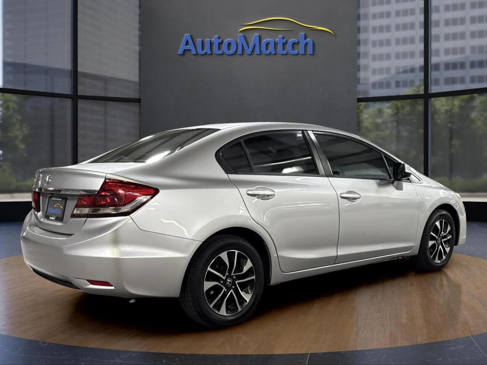 SILVER, 2013 HONDA CIVIC Thumnail Image 10