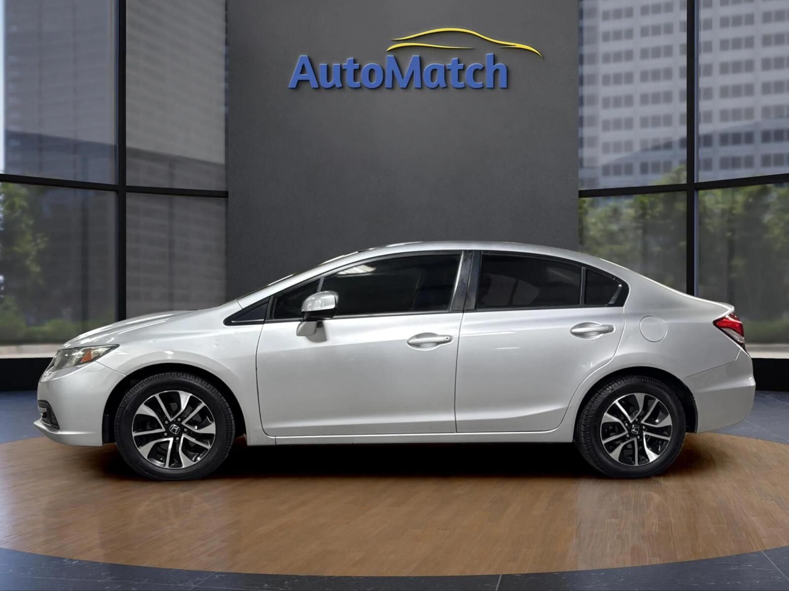 SILVER, 2013 HONDA CIVIC Thumnail Image 5