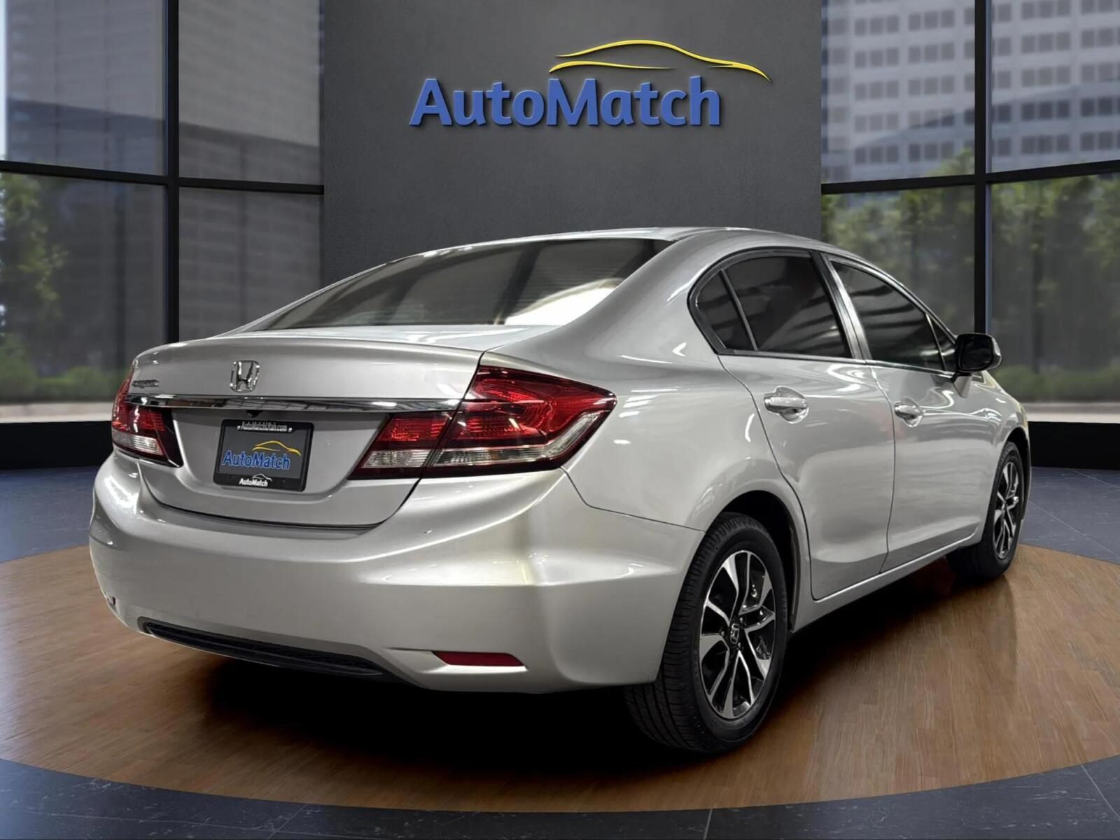 SILVER, 2013 HONDA CIVIC Thumnail Image 9