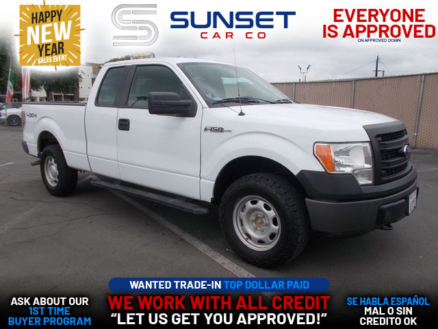 WHITE, 2014 FORD F150 SUPER CAB Image 