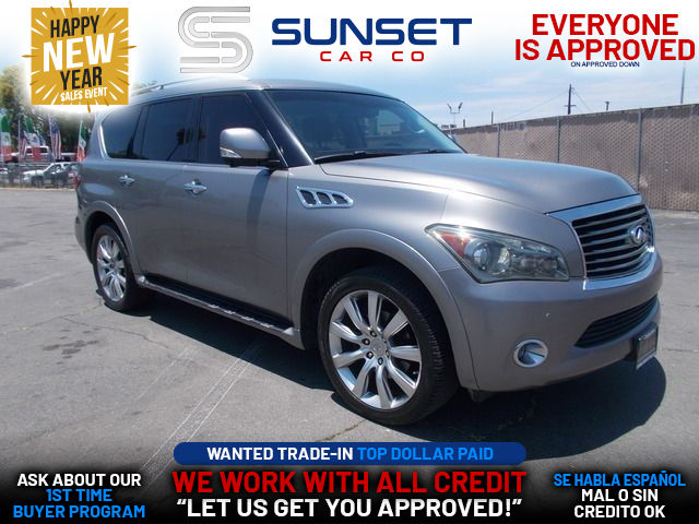 GRAY, 2011 INFINITI QX Image 