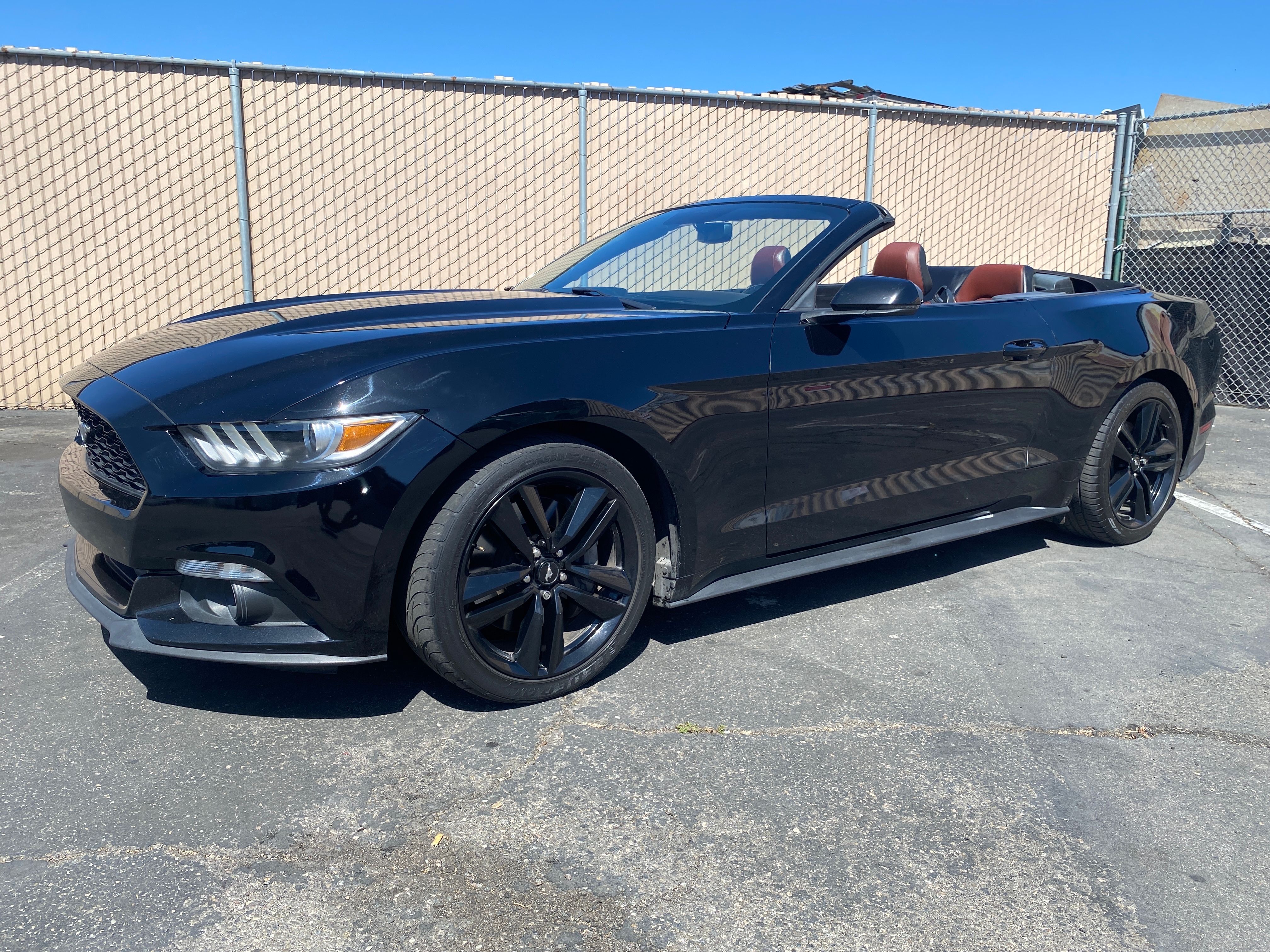 BLACK, 2015 FORD MUSTANG Thumnail Image 10