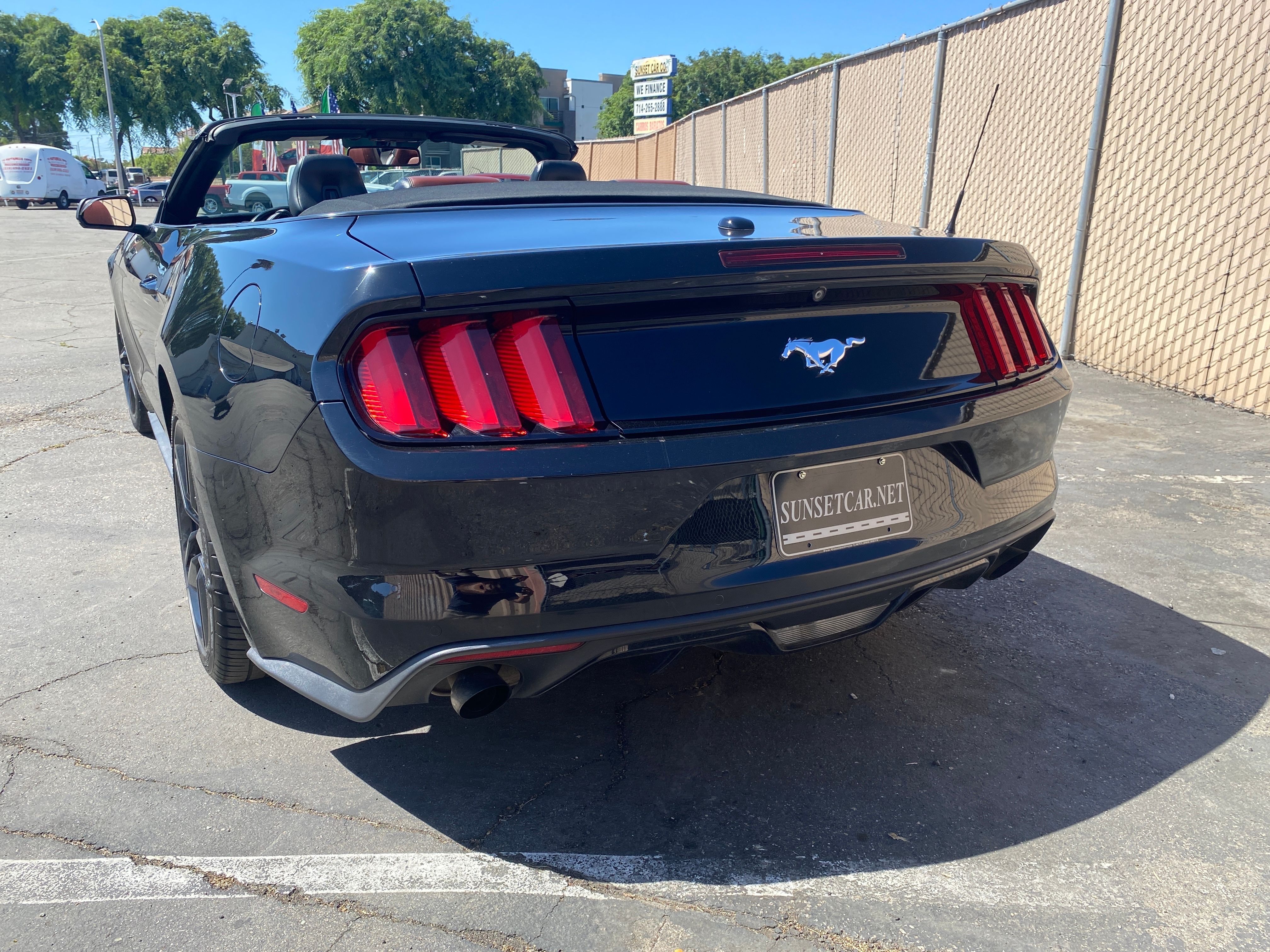 BLACK, 2015 FORD MUSTANG Thumnail Image 7
