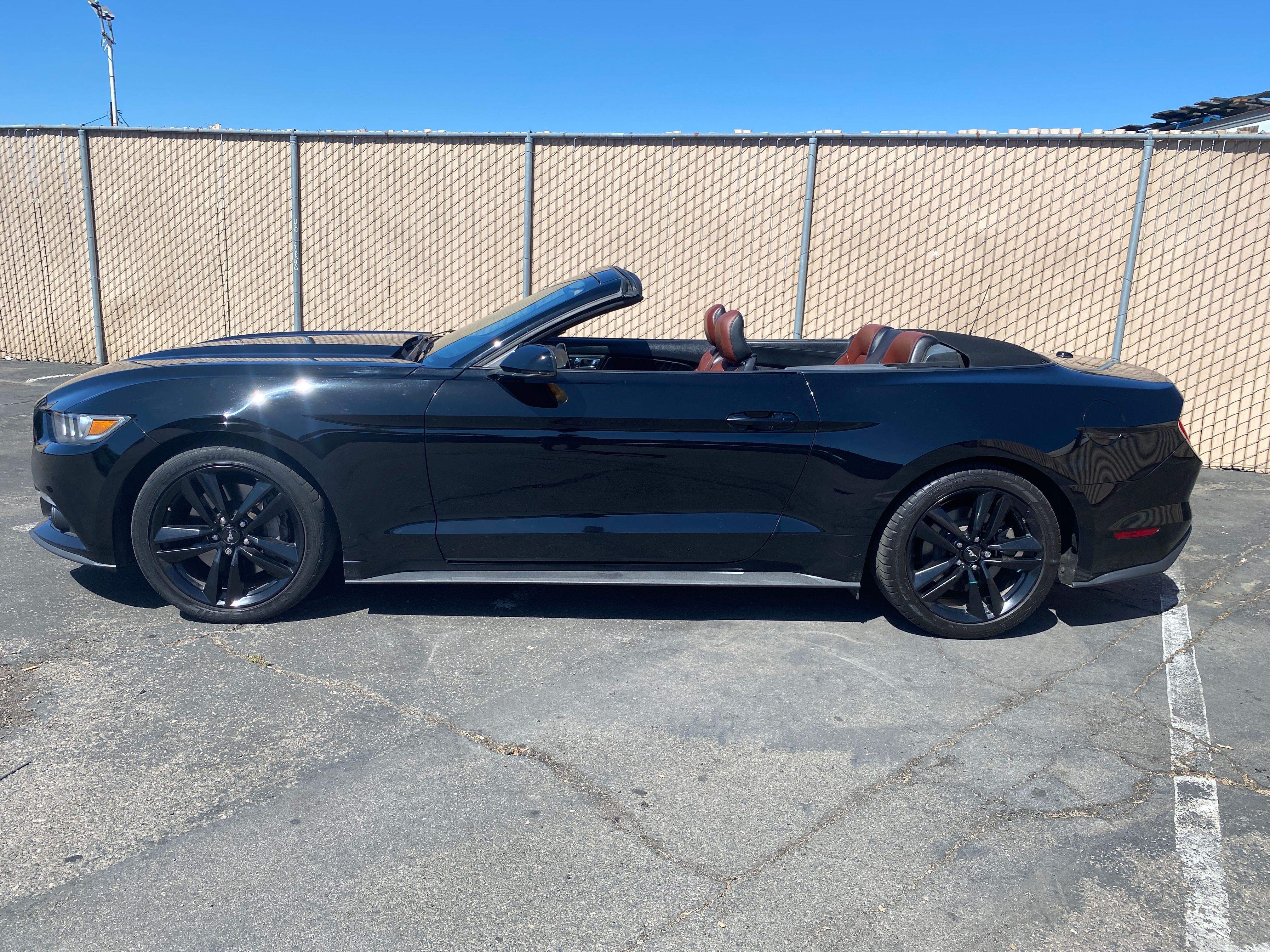 BLACK, 2015 FORD MUSTANG Thumnail Image 9