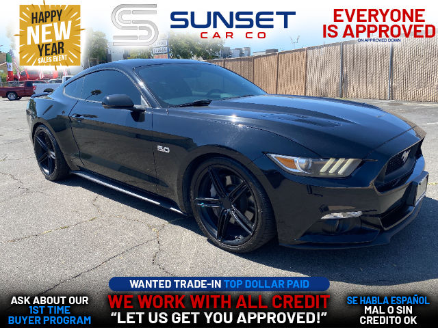 BLACK, 2016 FORD MUSTANG Image 
