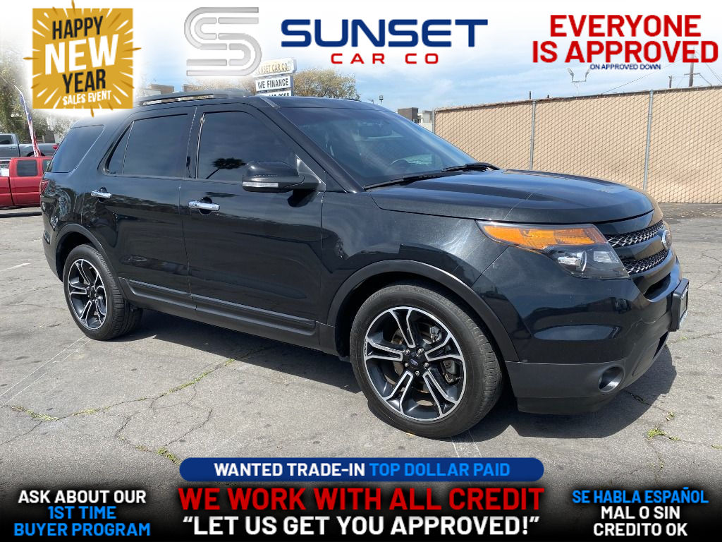 BLACK, 2014 FORD EXPLORER Image 