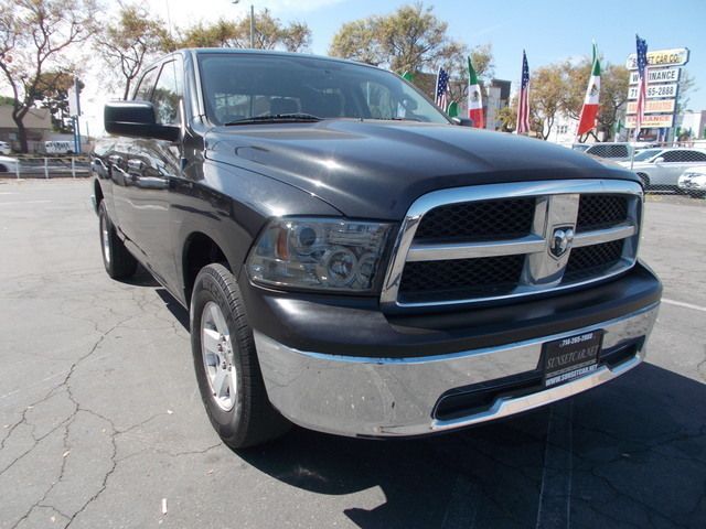 BLACK, 2011 RAM 1500 QUAD CAB Thumnail Image 2