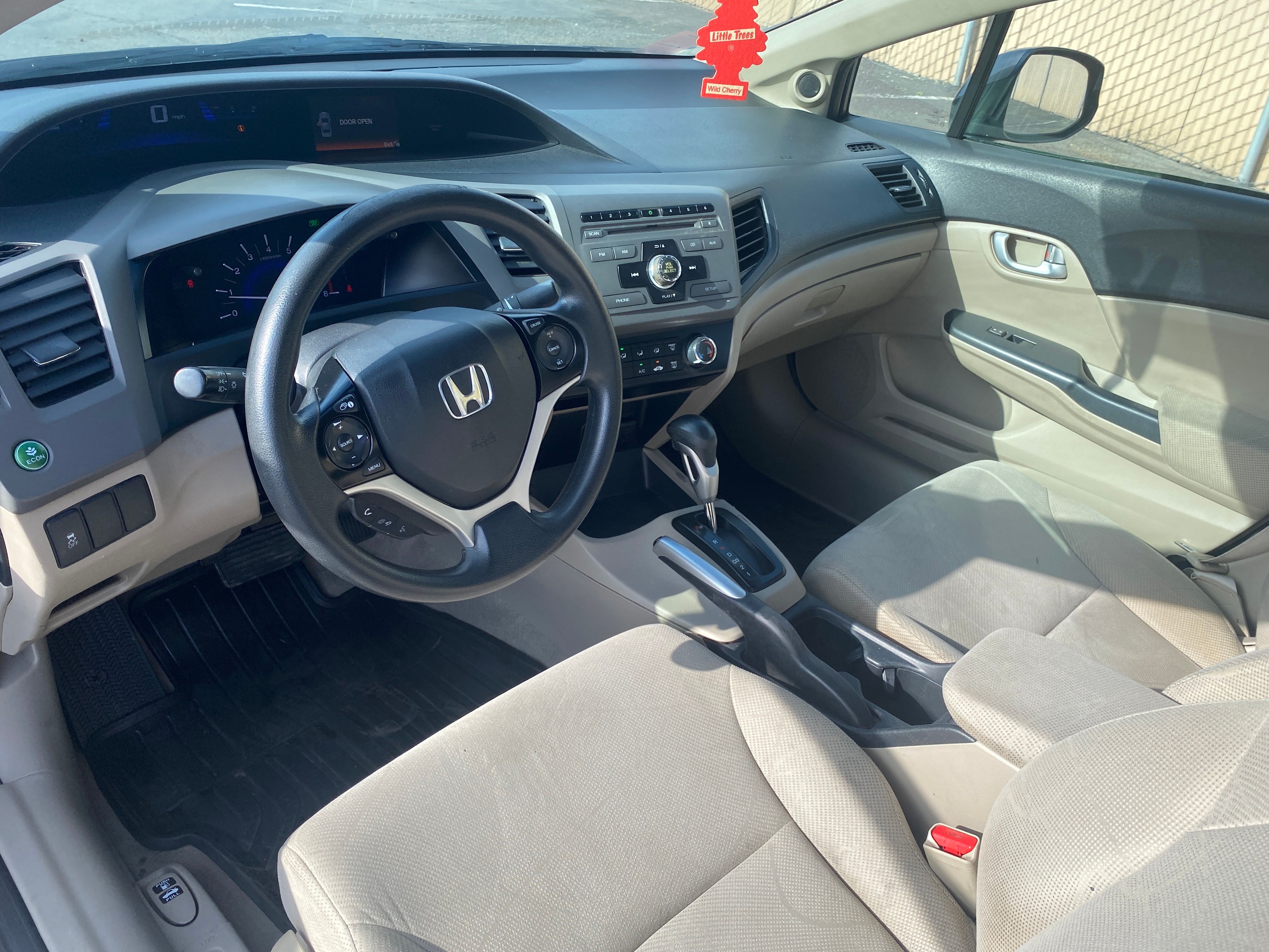 GREY, 2012 HONDA CIVIC Thumnail Image 20