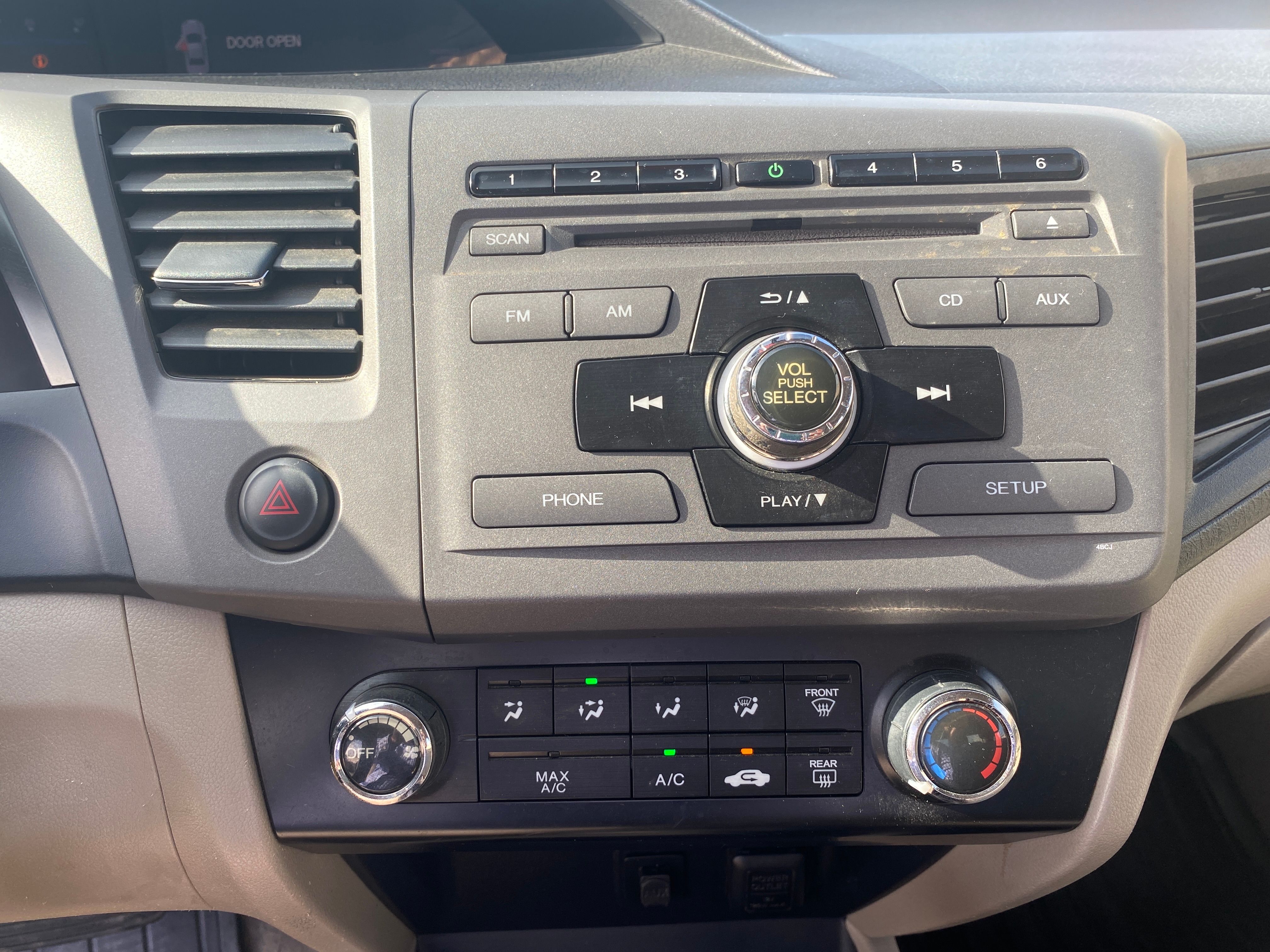GREY, 2012 HONDA CIVIC Thumnail Image 23