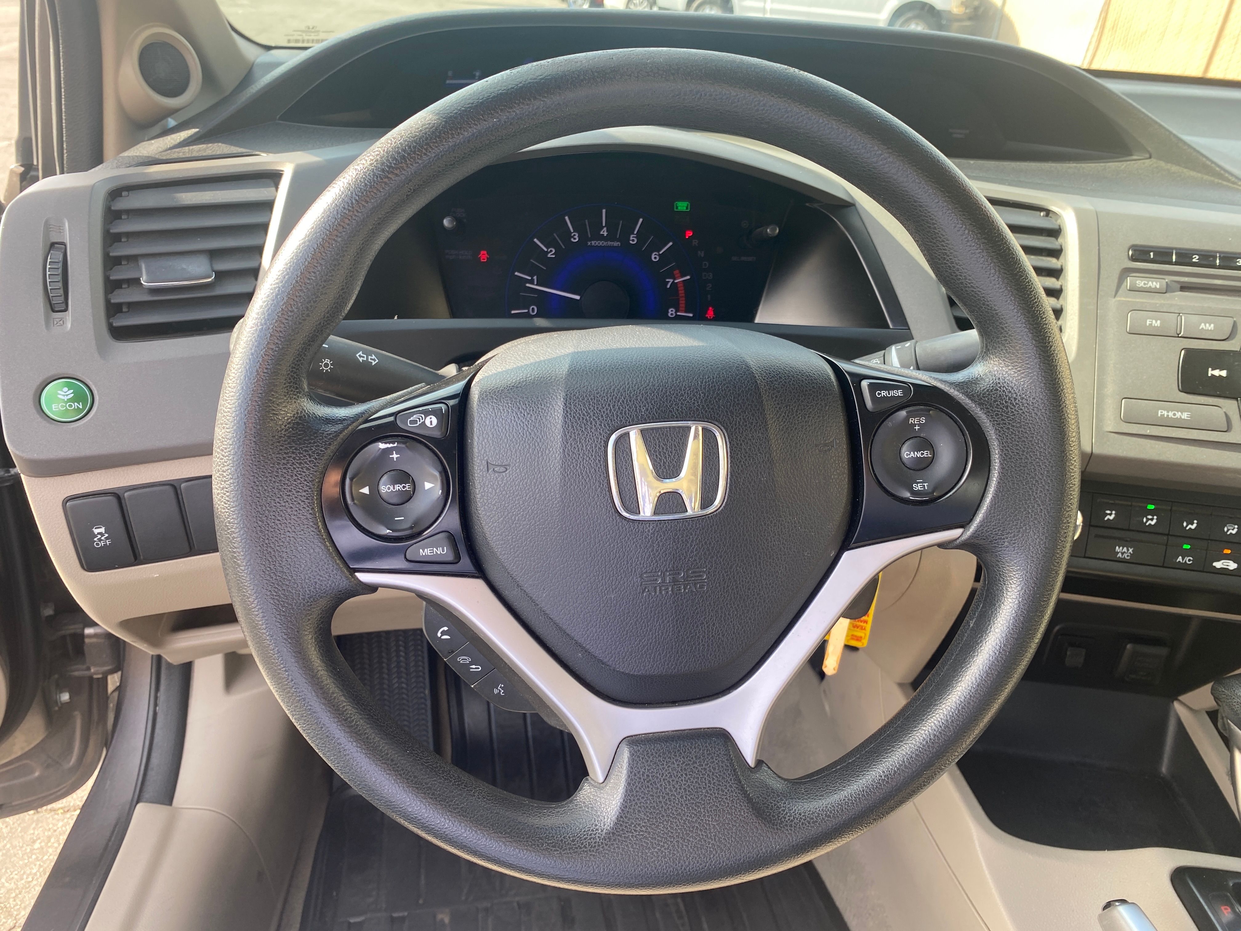 GREY, 2012 HONDA CIVIC Thumnail Image 21