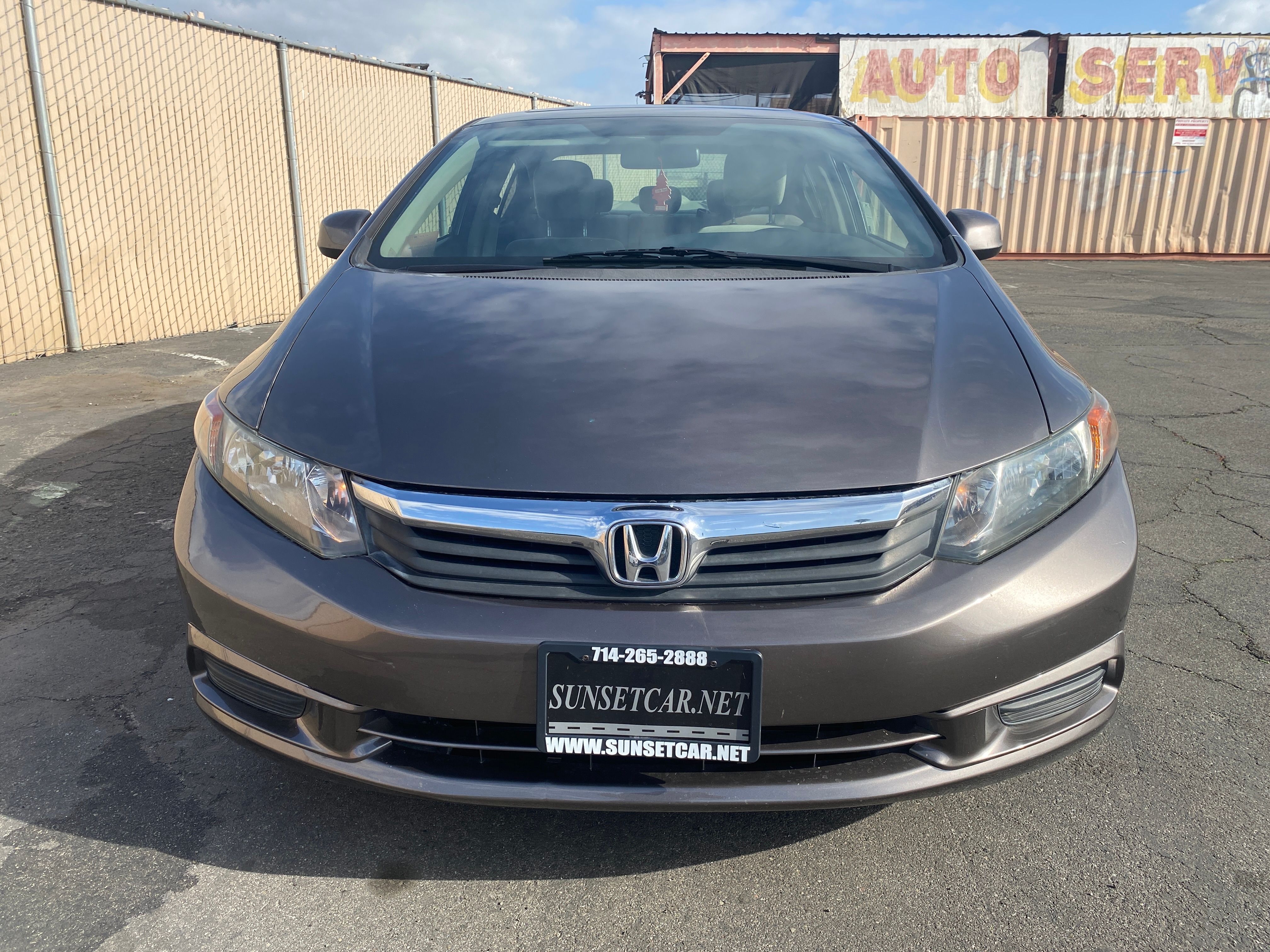 GREY, 2012 HONDA CIVIC Thumnail Image 12