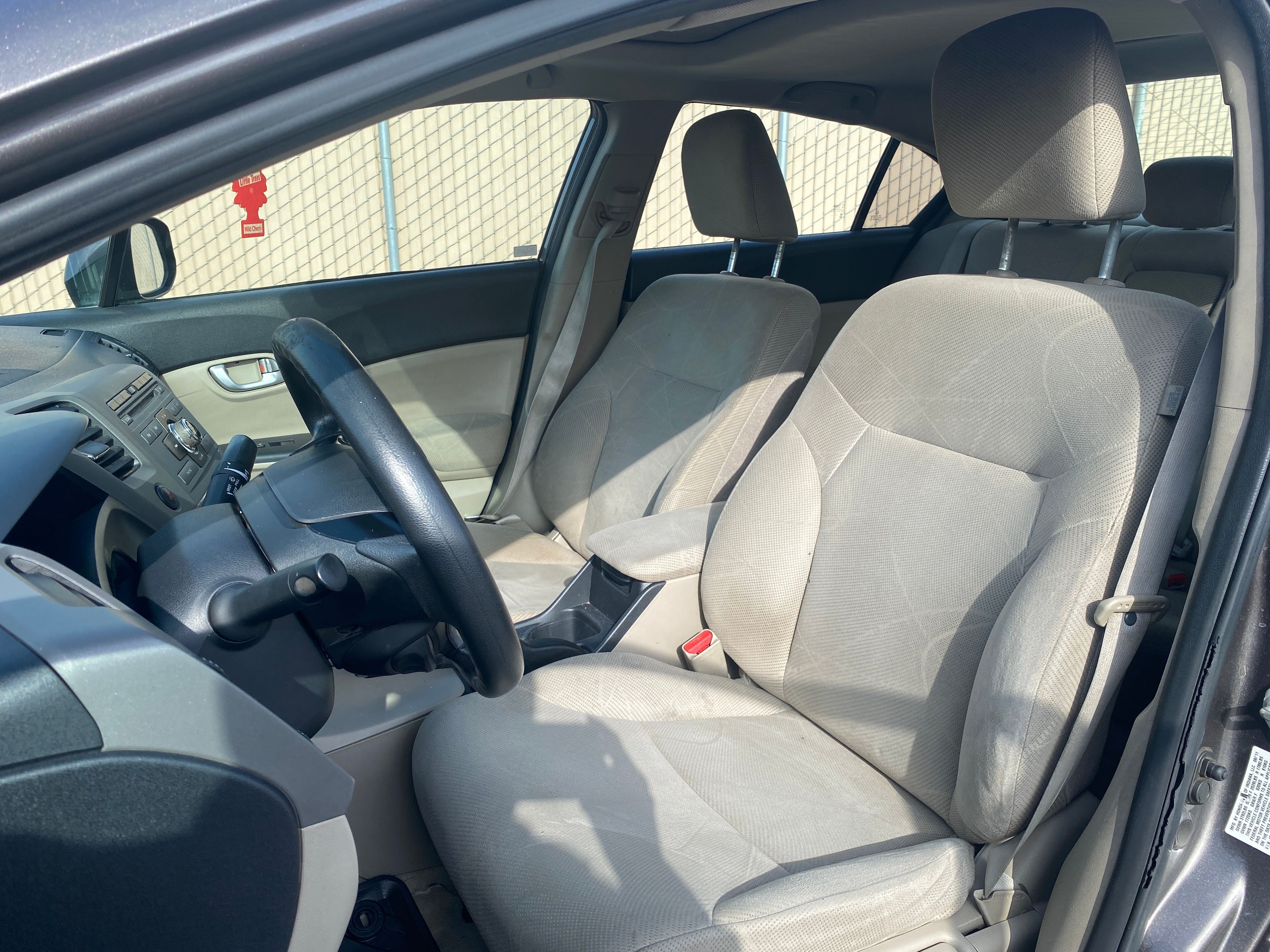 GREY, 2012 HONDA CIVIC Thumnail Image 19