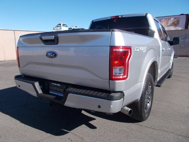 SILVER, 2017 FORD F150 SUPERCREW CAB Thumnail Image 4