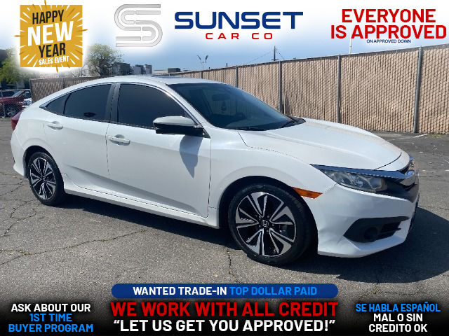 WHITE, 2016 HONDA CIVIC Image 