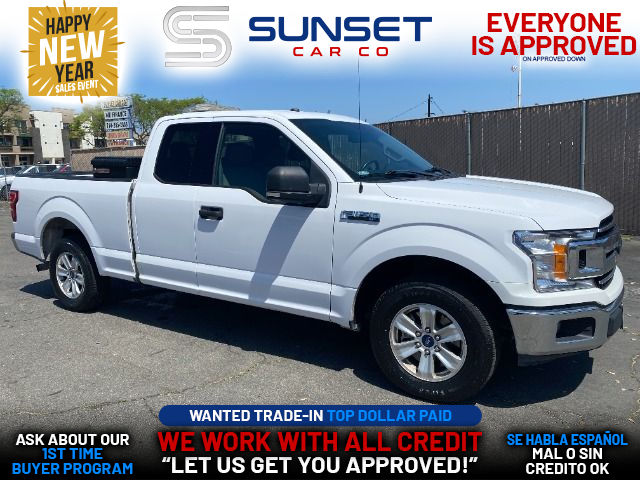 WHITE, 2018 FORD F150 SUPER CAB Image 