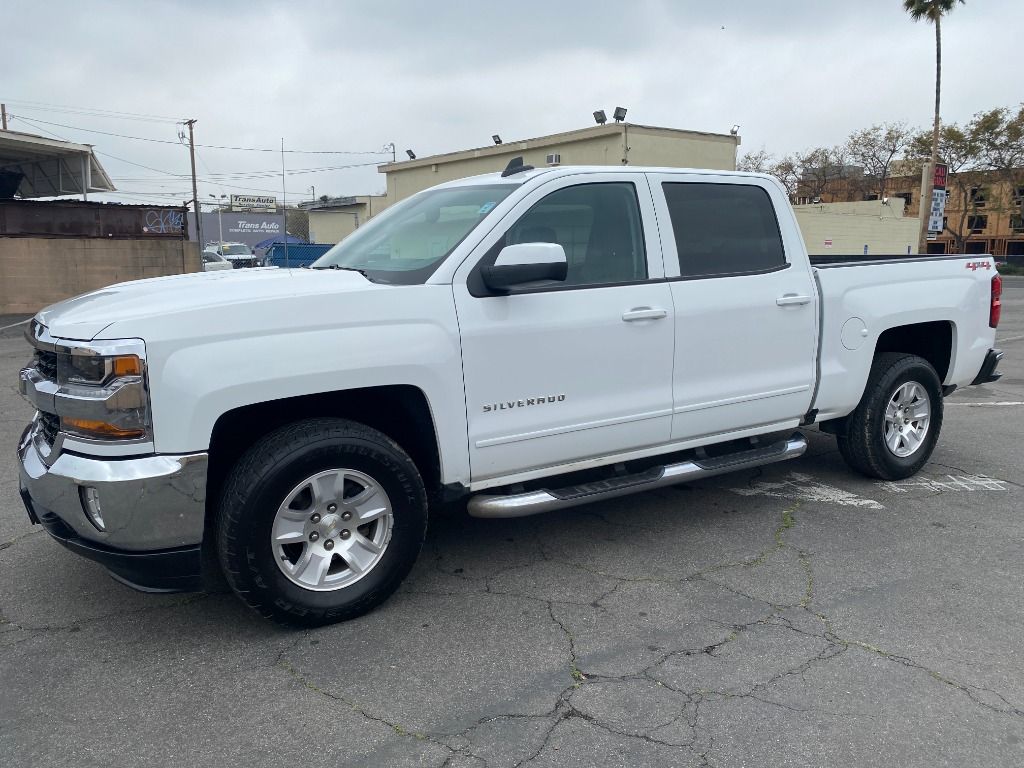 WHITE, 2018 CHEVROLET SILVERADO 1500 CREW CAB Thumnail Image 10