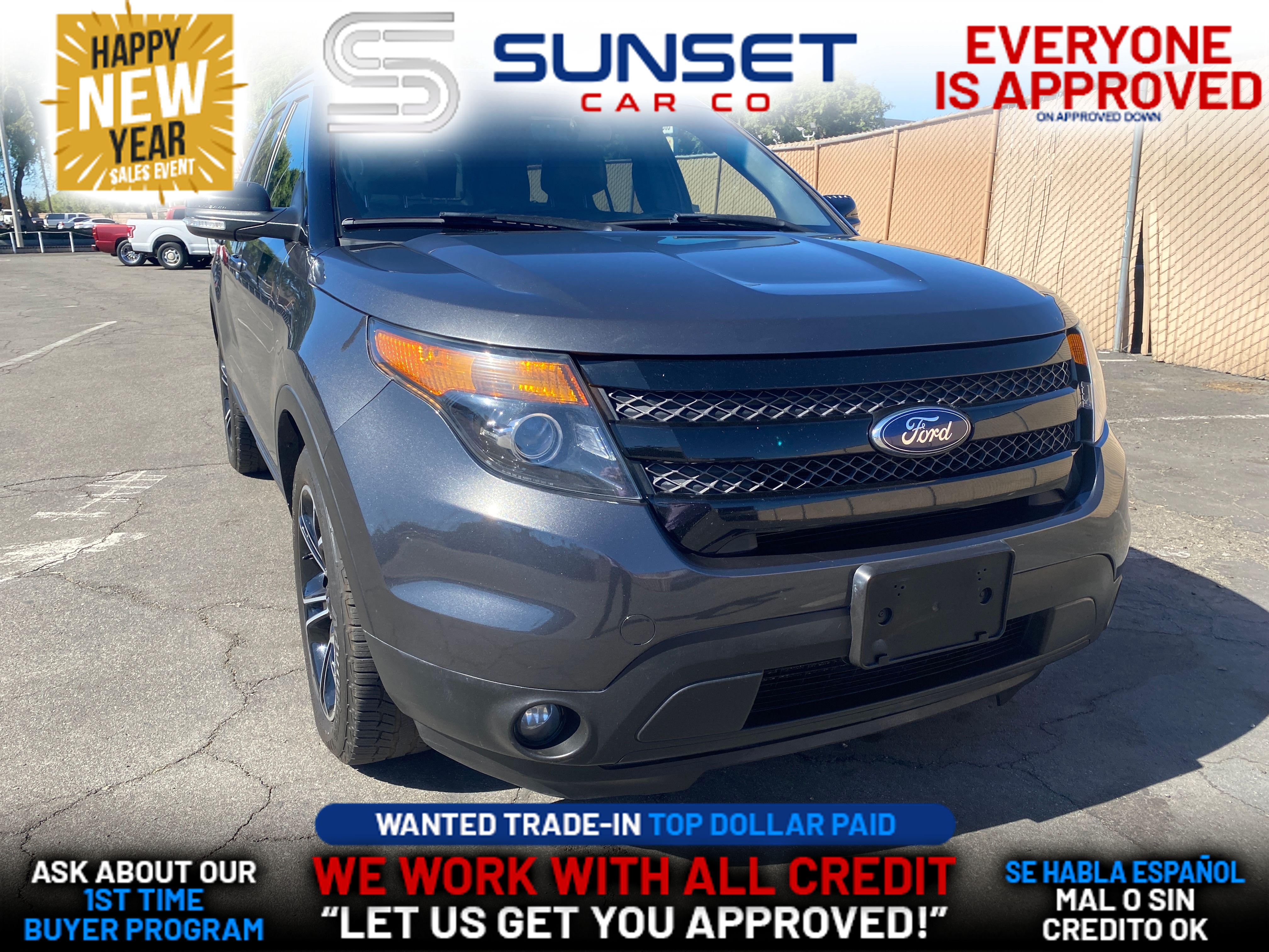 GRAY, 2015 FORD EXPLORER Image 