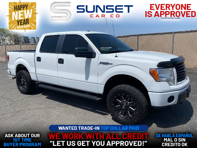WHITE, 2014 FORD F150 SUPERCREW CAB Image 