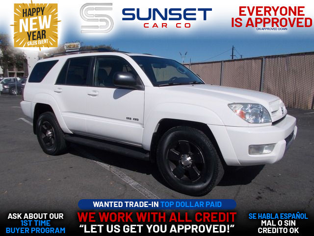 WHITE, 2003 TOYOTA 4RUNNER Image 