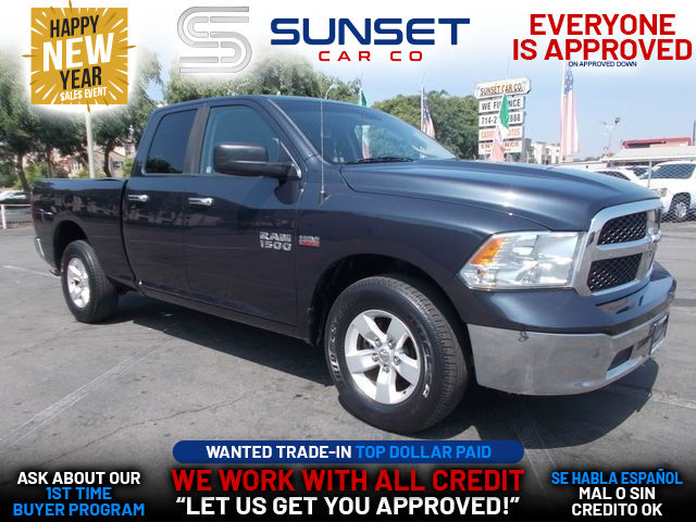 GRAY, 2014 RAM 1500 QUAD CAB Image 