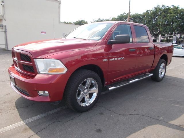 RED, 2012 RAM 1500 CREW CAB Thumnail Image 10