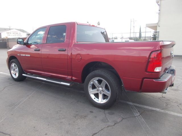 RED, 2012 RAM 1500 CREW CAB Thumnail Image 9
