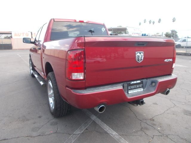 RED, 2012 RAM 1500 CREW CAB Thumnail Image 7