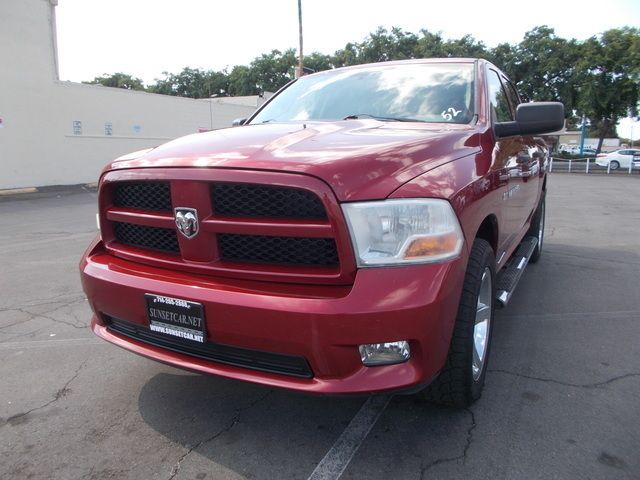 RED, 2012 RAM 1500 CREW CAB Thumnail Image 12