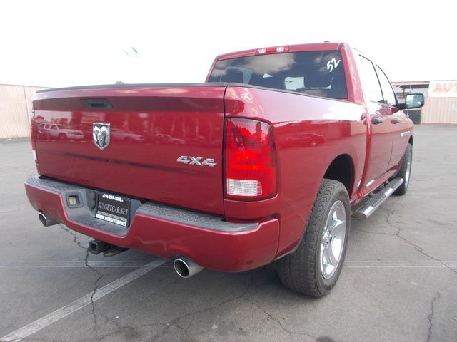 RED, 2012 RAM 1500 CREW CAB Thumnail Image 6