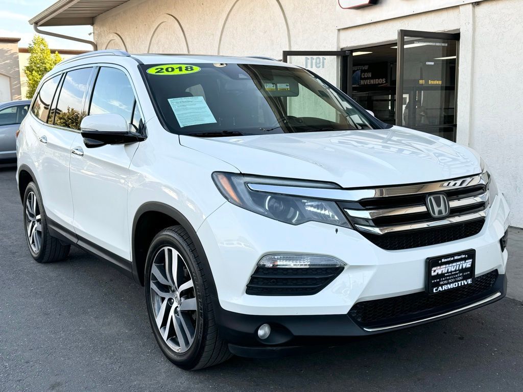 White Diamond Pearl, 2018 HONDA PILOT Image 