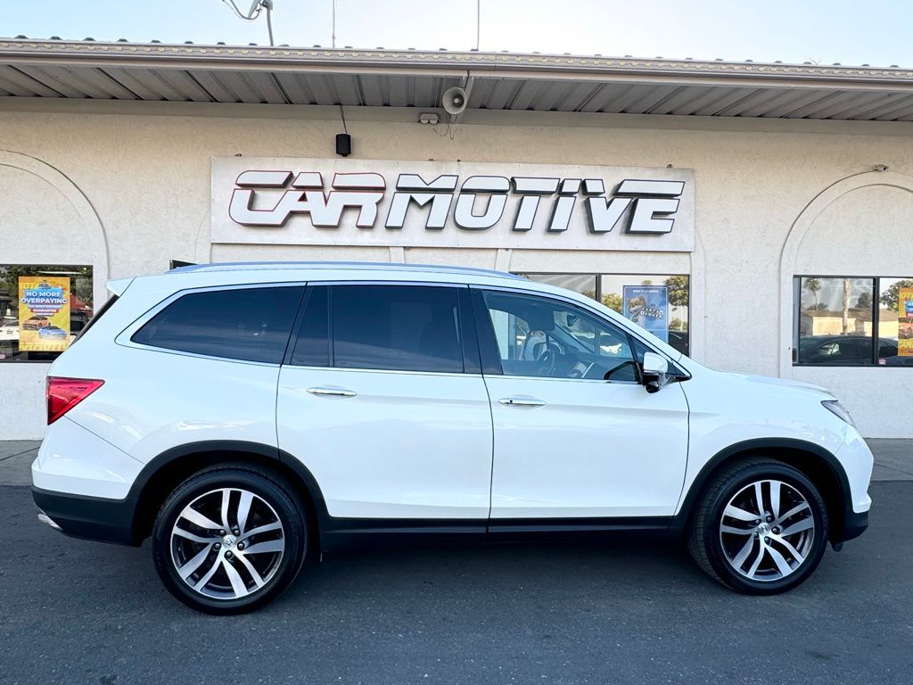 White Diamond Pearl, 2018 HONDA PILOT Thumnail Image 3