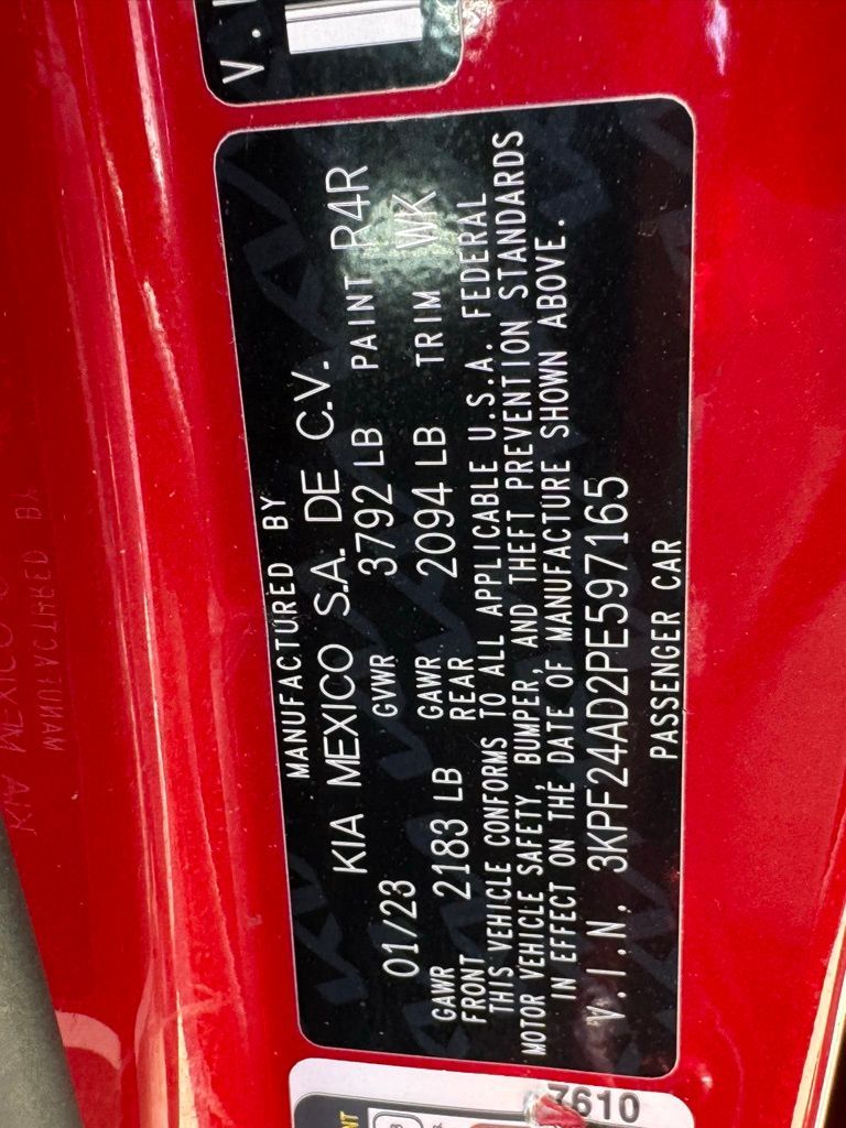 Currant Red, 2023 KIA FORTE Thumnail Image 27