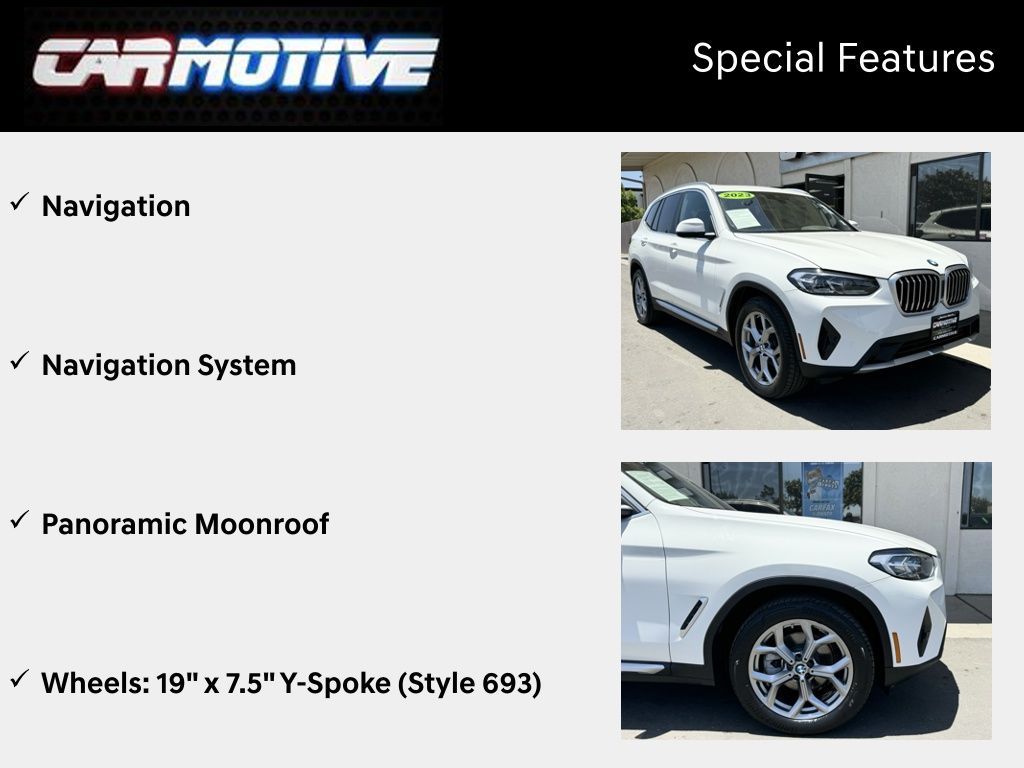 Alpine White, 2023 BMW X3 Thumnail Image 5