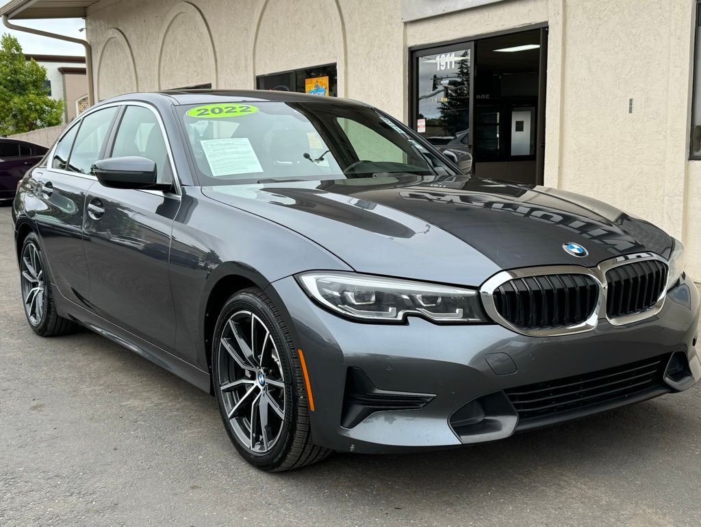 Mineral Grey Metallic, 2022 BMW 3 SERIES Thumnail Image 1