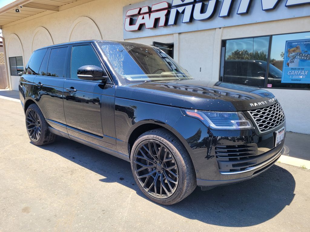 Black, 2019 LAND ROVER RANGE ROVER Image 