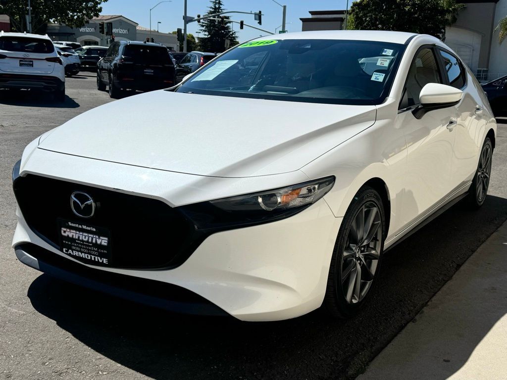 Snowflake White Pearl Mica, 2019 MAZDA MAZDA3 Thumnail Image 8