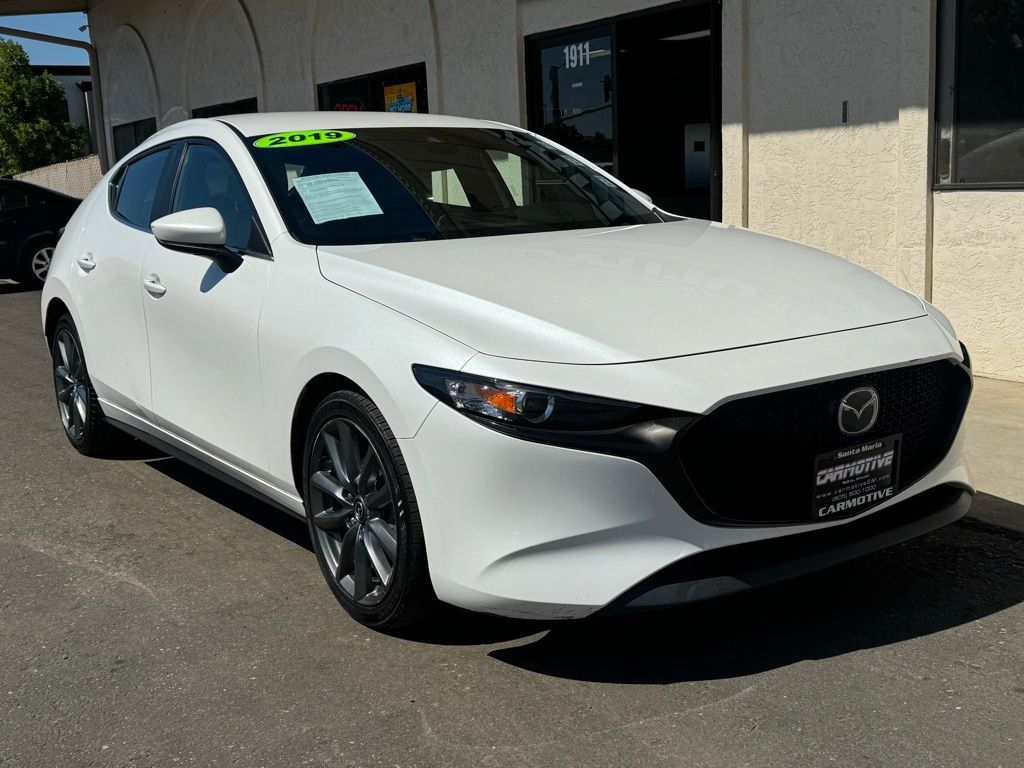 Snowflake White Pearl Mica, 2019 MAZDA MAZDA3 Thumnail Image 1