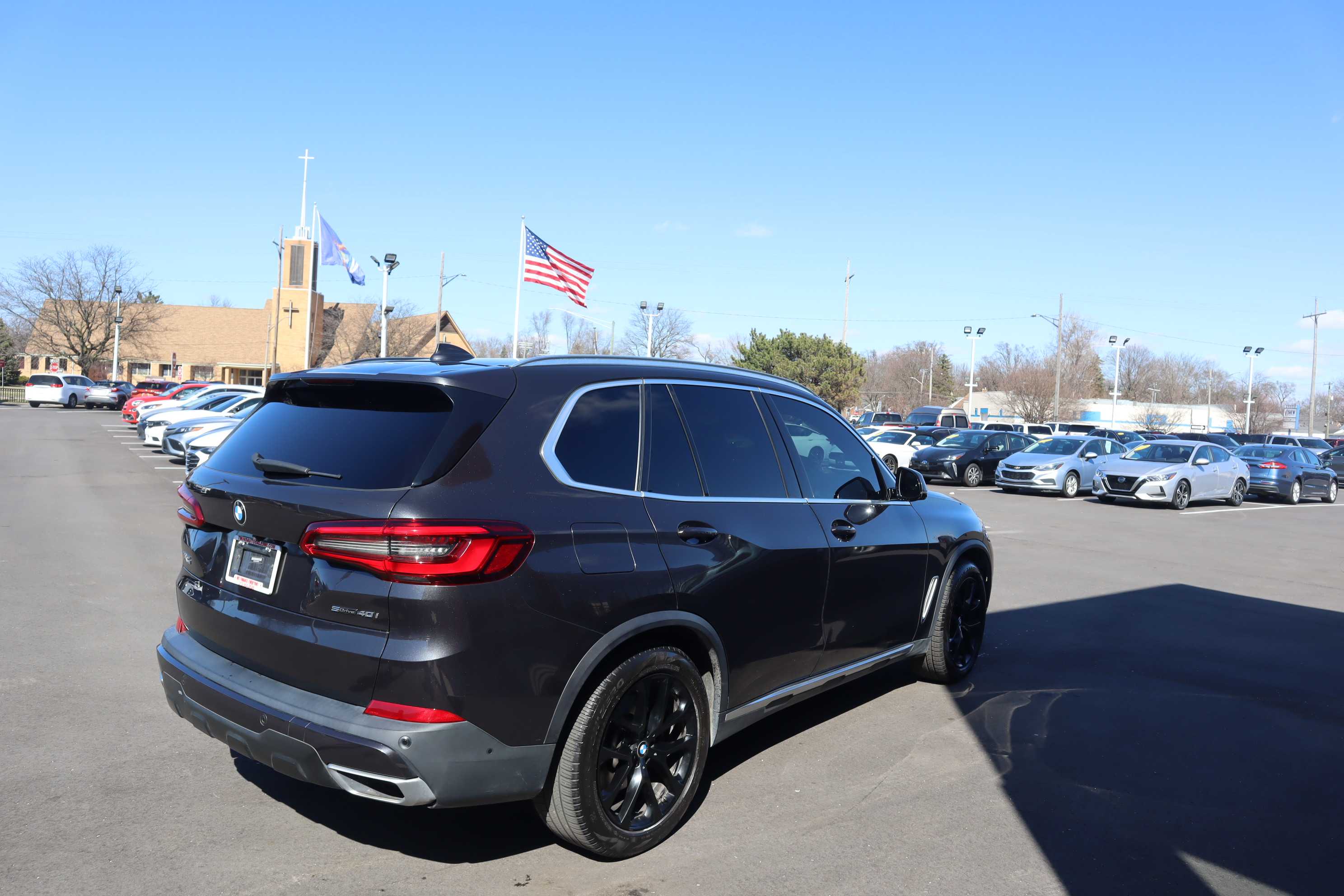 GRAY, 2020 BMW X5 Thumnail Image 10