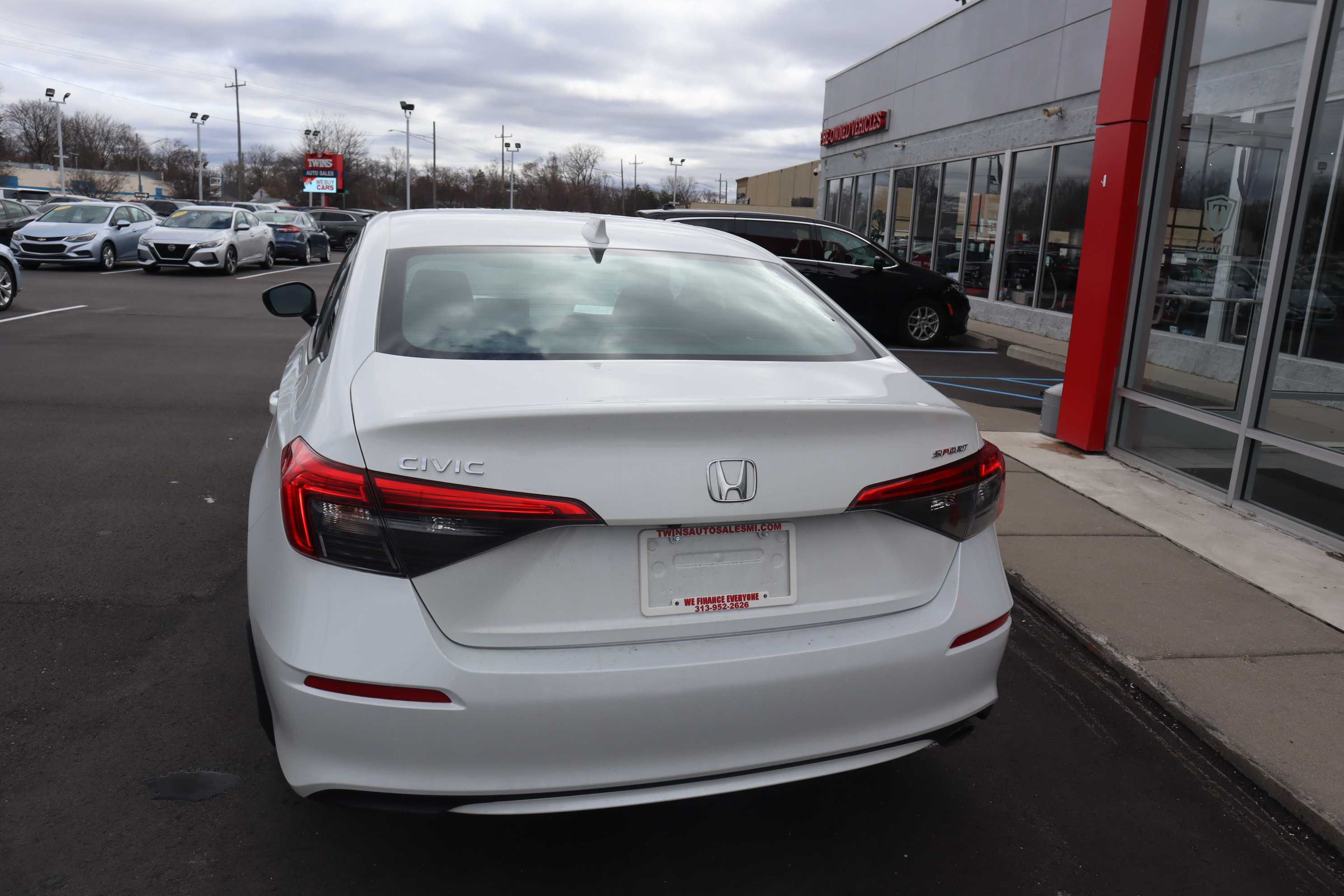 WHITE, 2024 HONDA CIVIC Thumnail Image 7