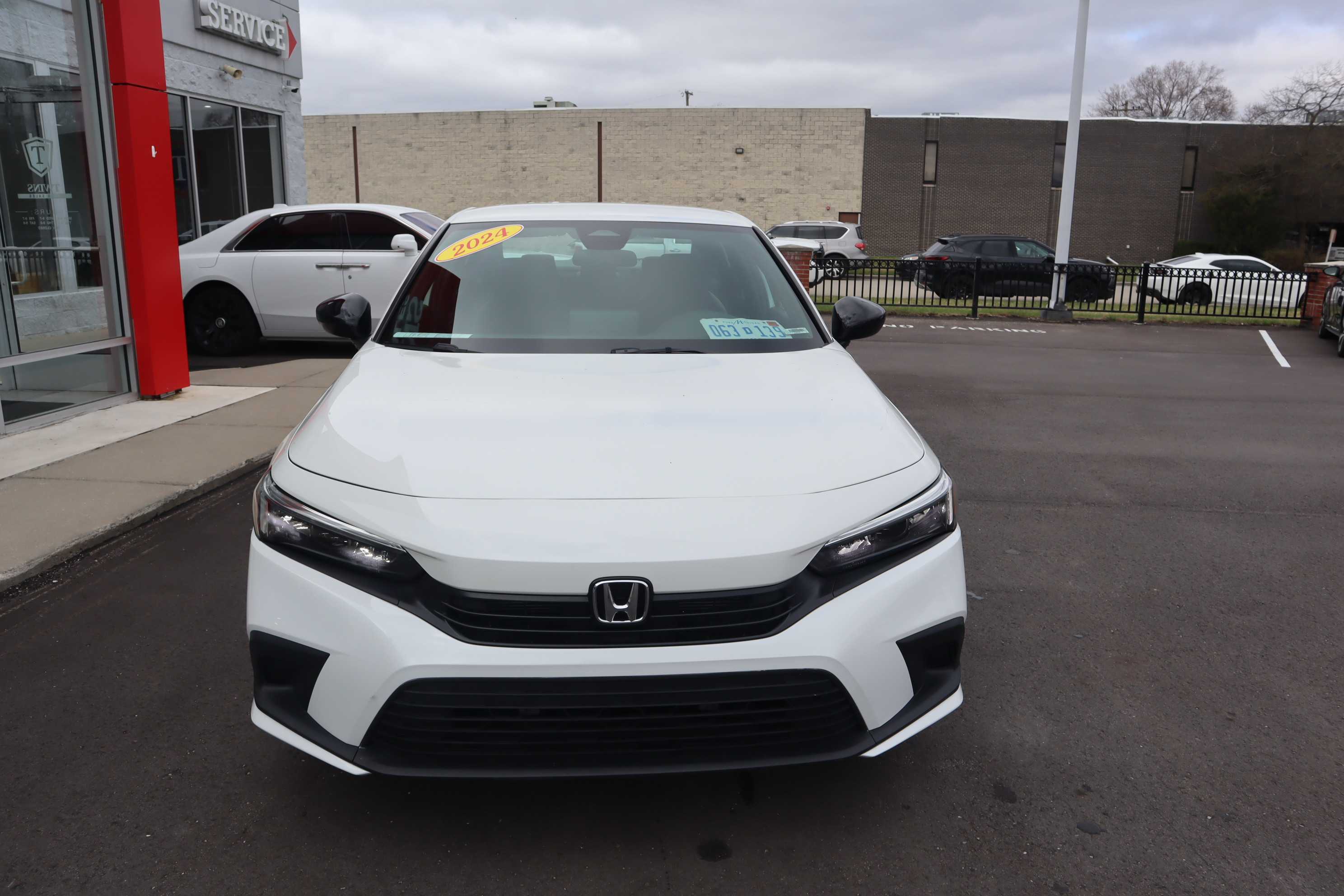 WHITE, 2024 HONDA CIVIC Thumnail Image 12