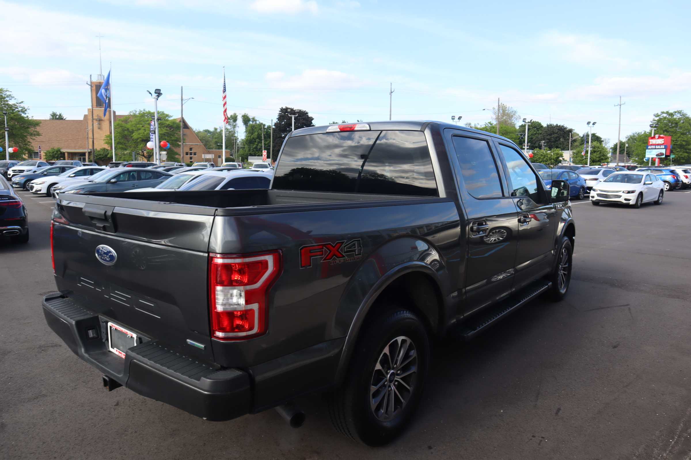 GRAY, 2019 FORD F150 SUPERCREW CAB Thumnail Image 3
