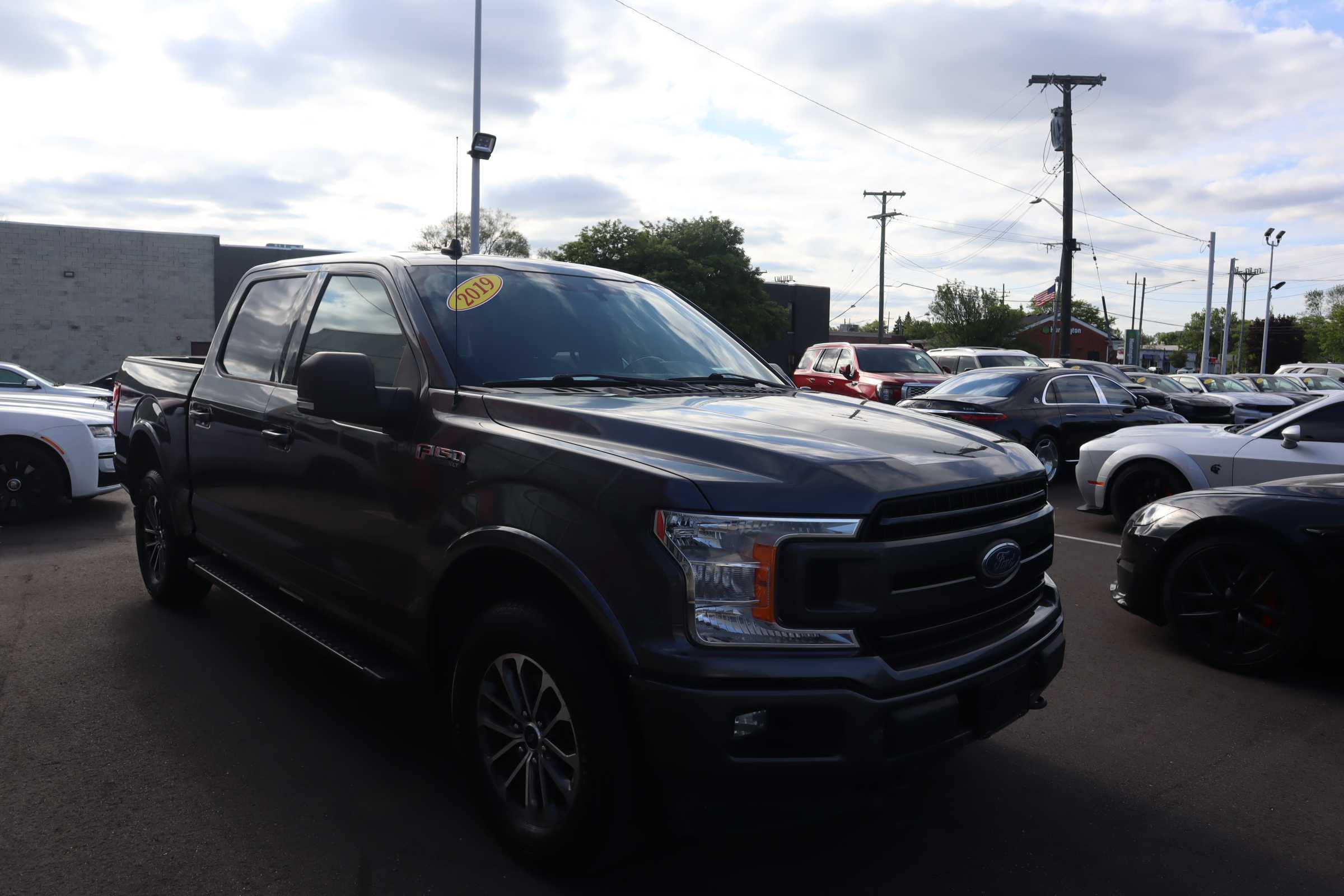 GRAY, 2019 FORD F150 SUPERCREW CAB Thumnail Image 4