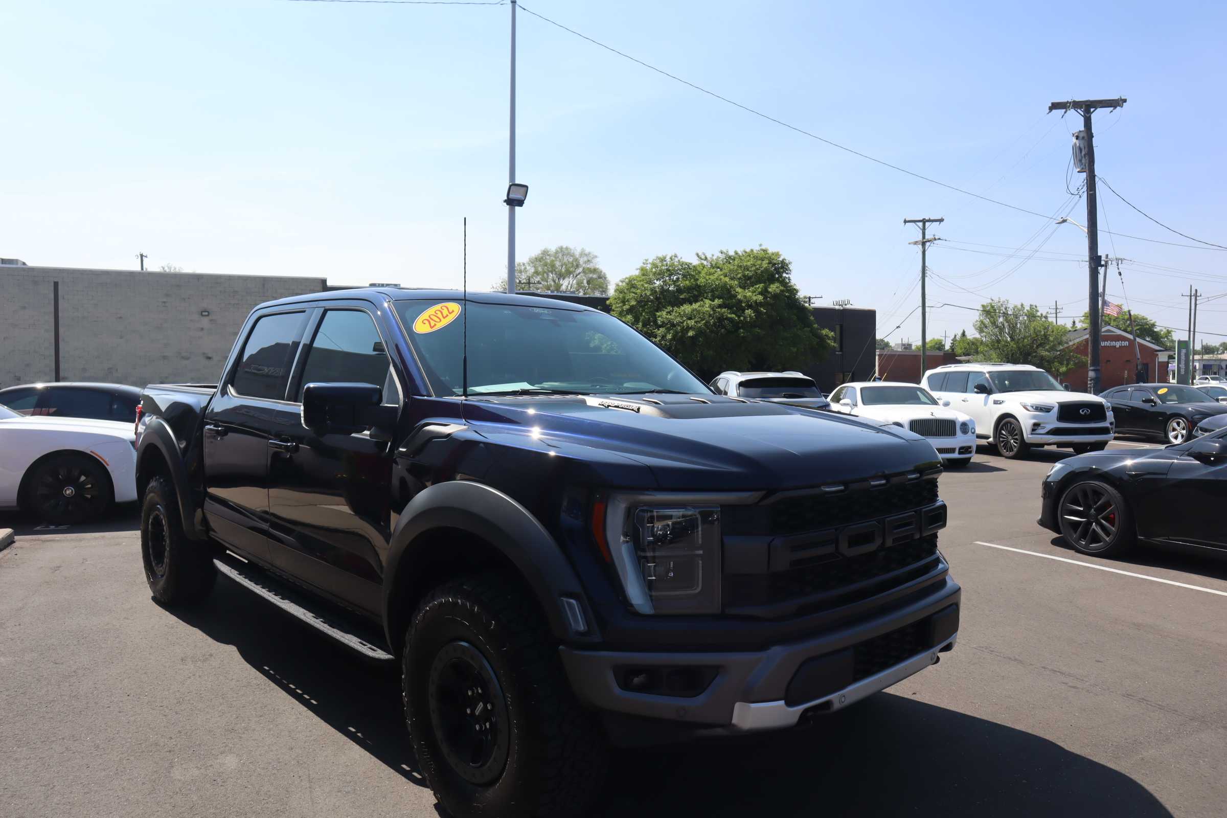 BLUE, 2022 FORD F150 SUPERCREW CAB Thumnail Image 4