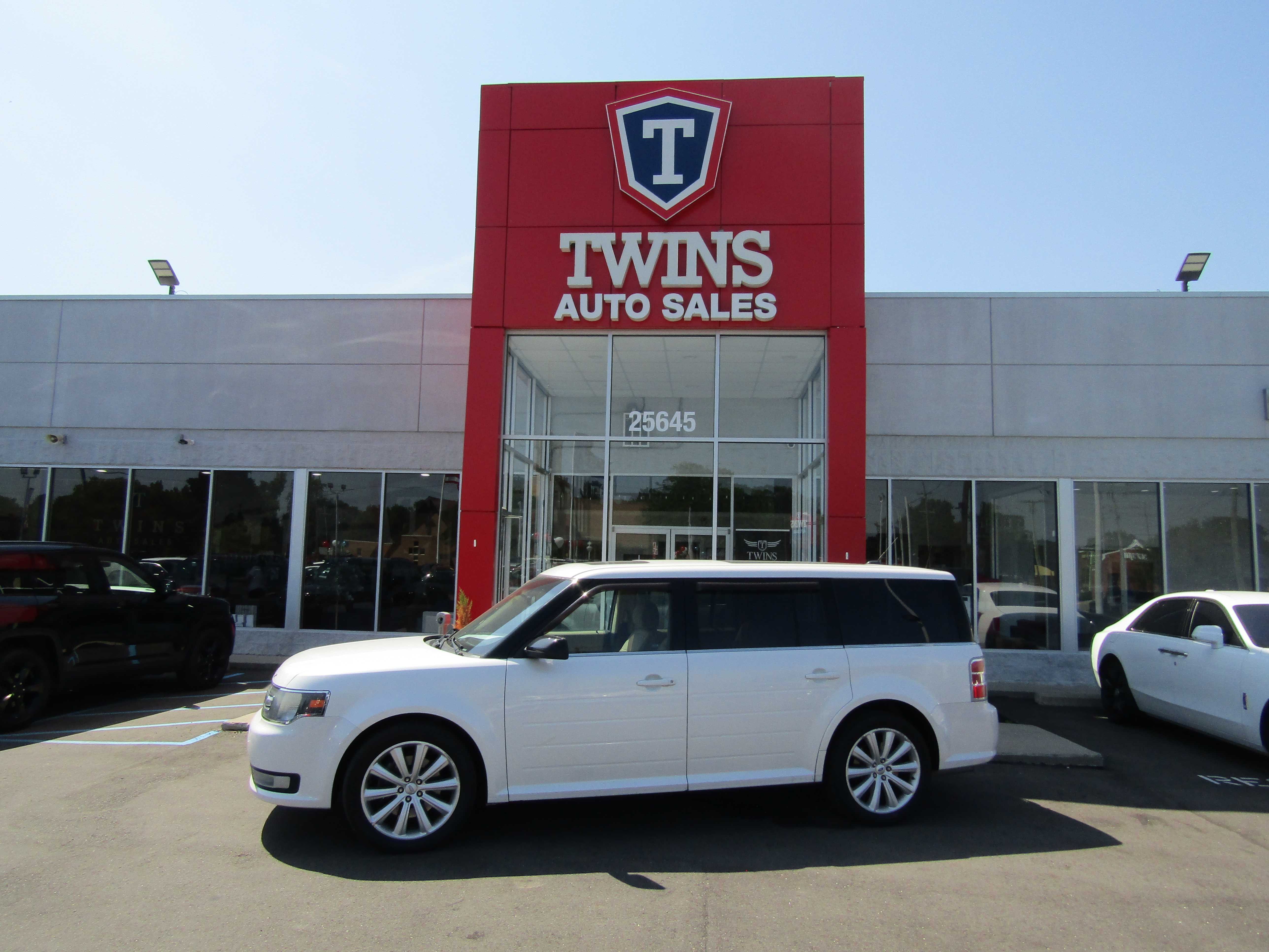 WHITE, 2014 FORD FLEX Thumnail Image 1