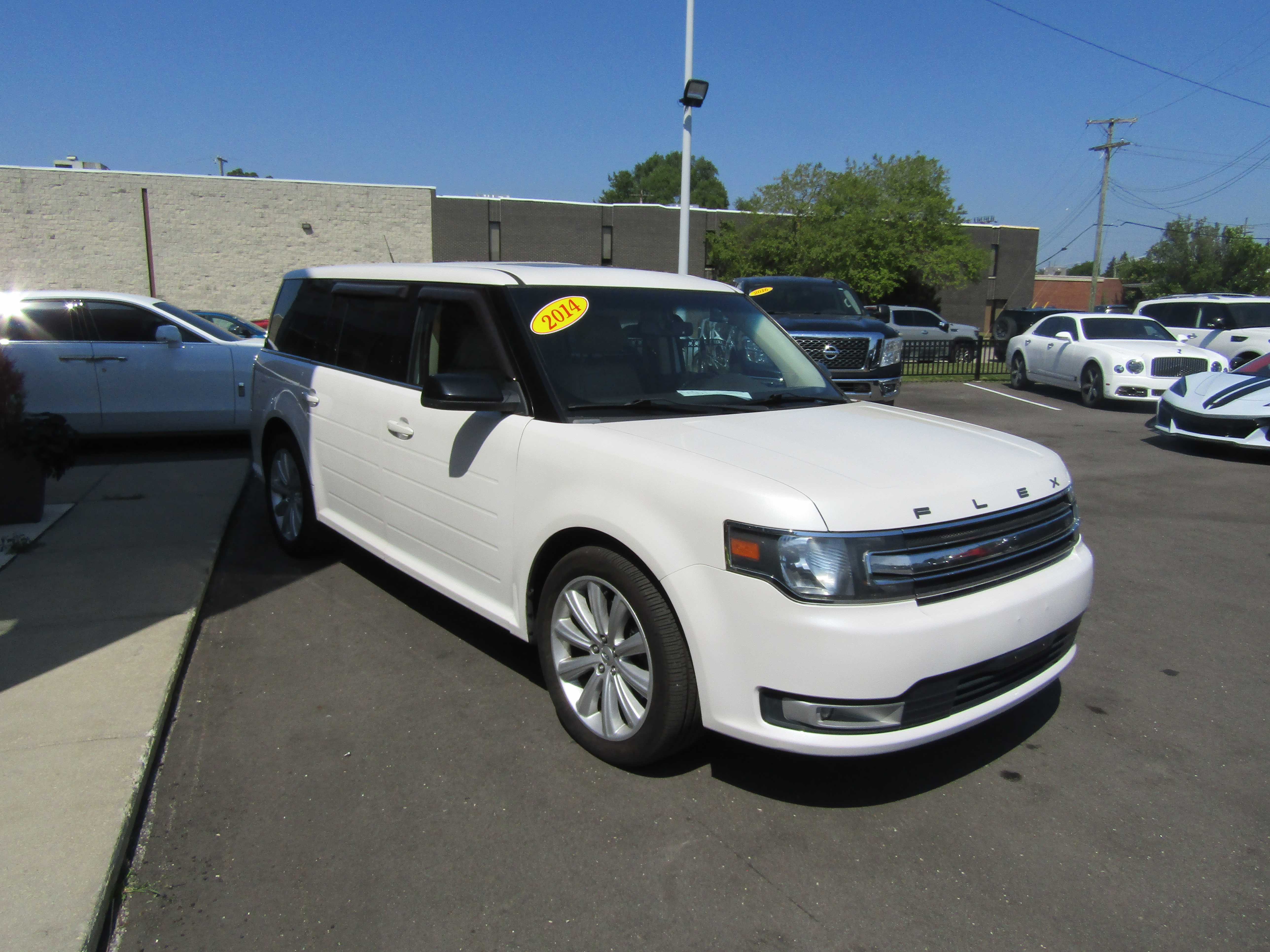WHITE, 2014 FORD FLEX Thumnail Image 5