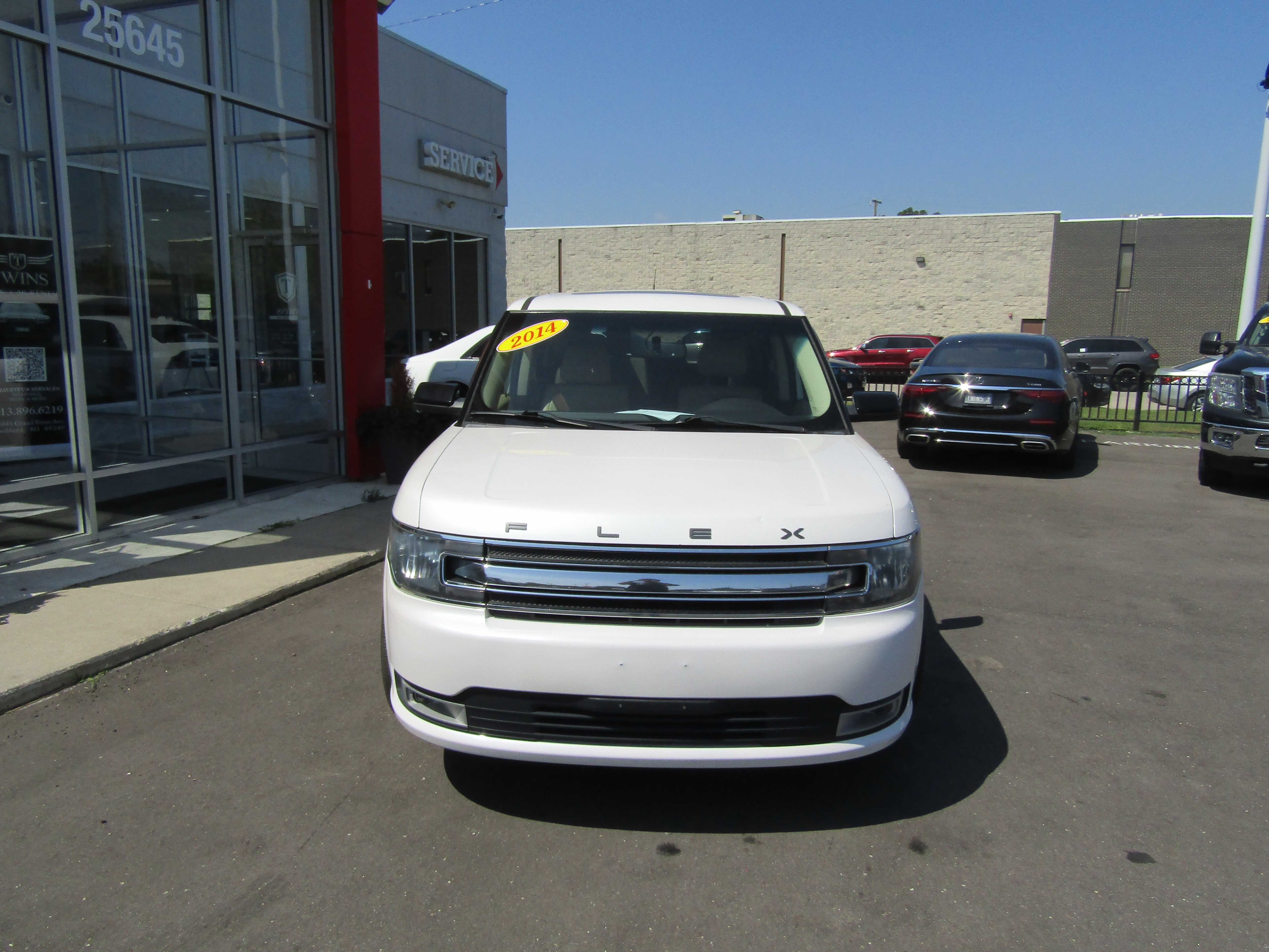 WHITE, 2014 FORD FLEX Thumnail Image 6