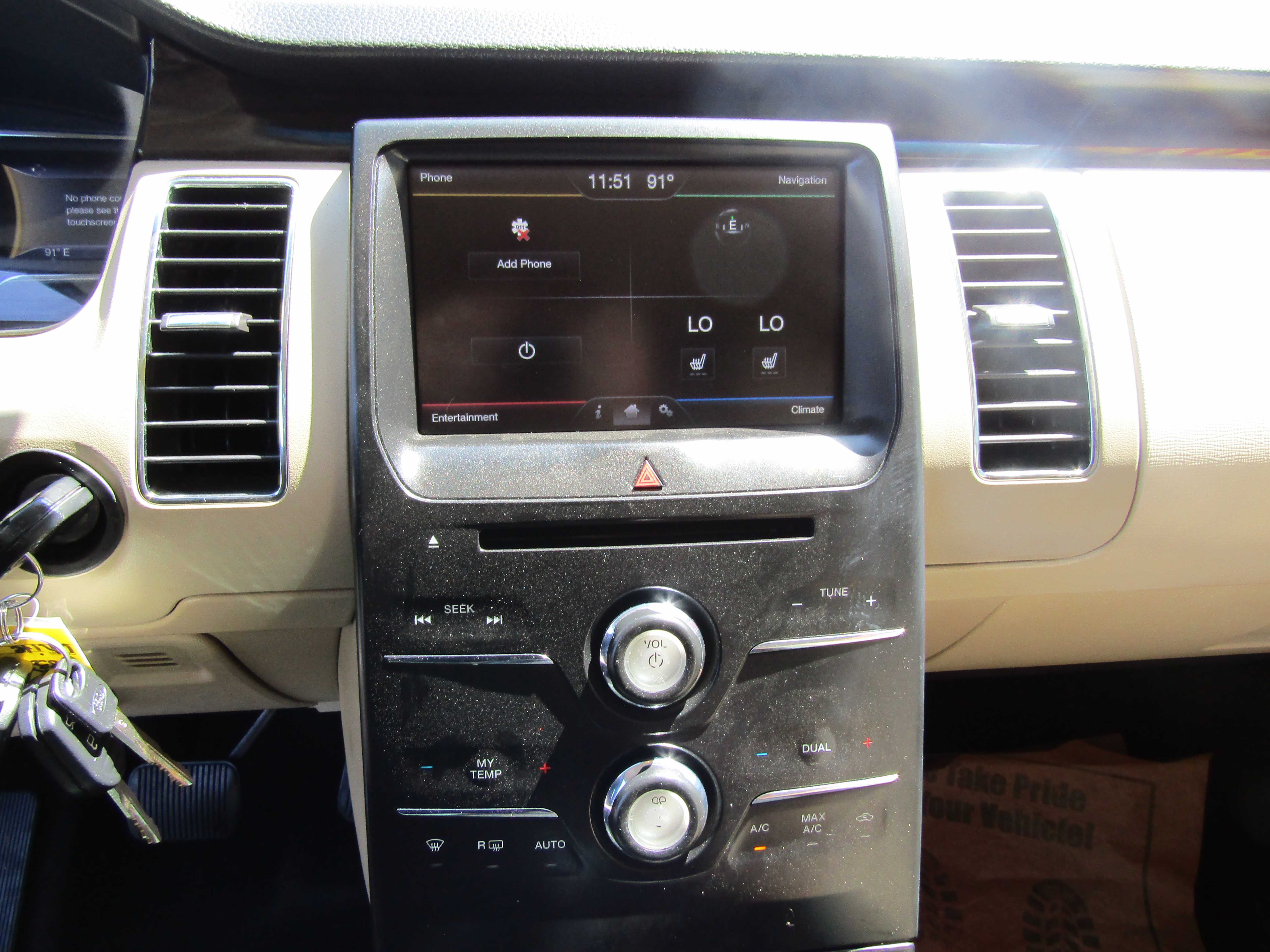 WHITE, 2014 FORD FLEX Thumnail Image 16