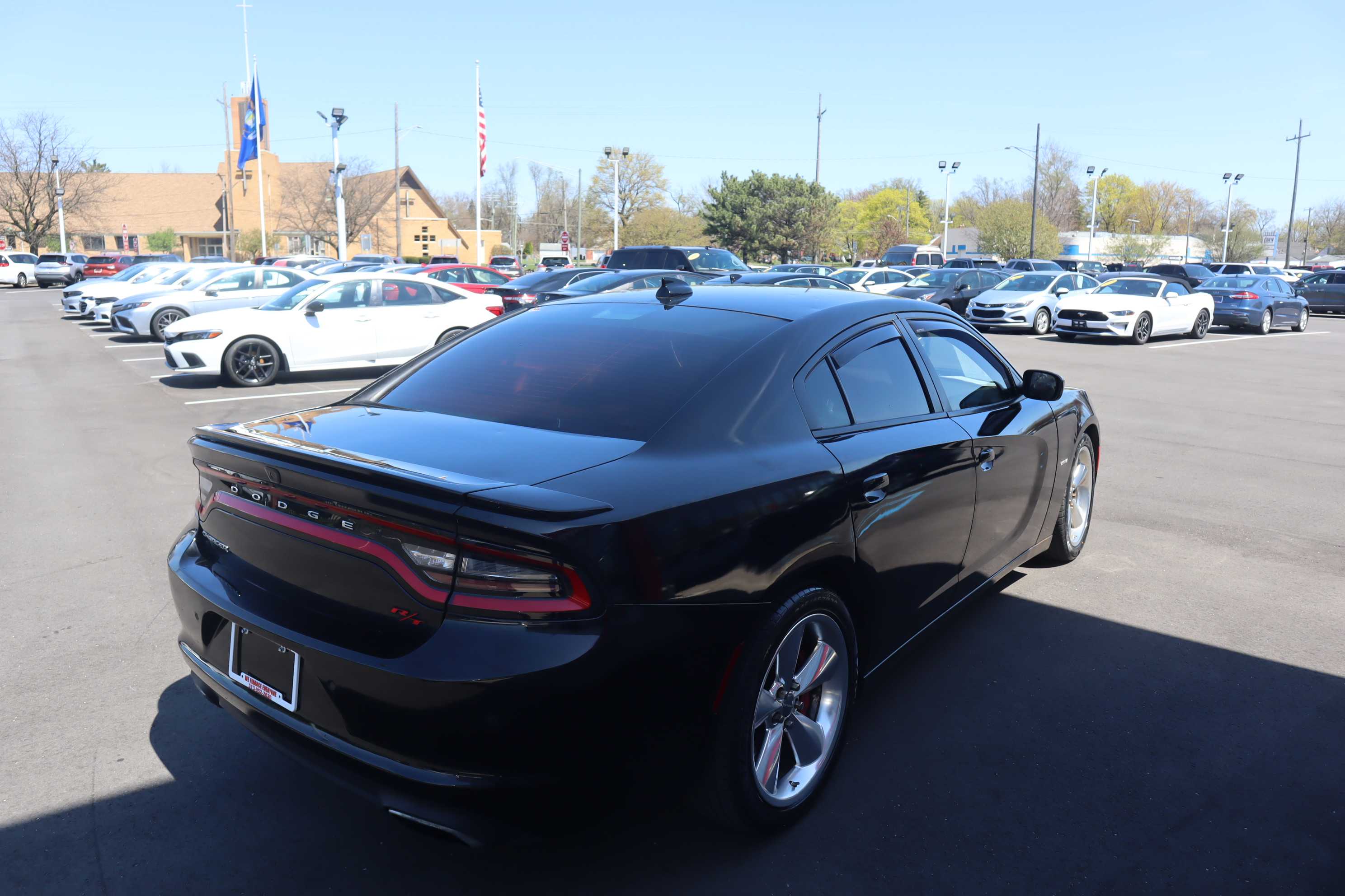 BLACK, 2016 DODGE CHARGER Thumnail Image 4