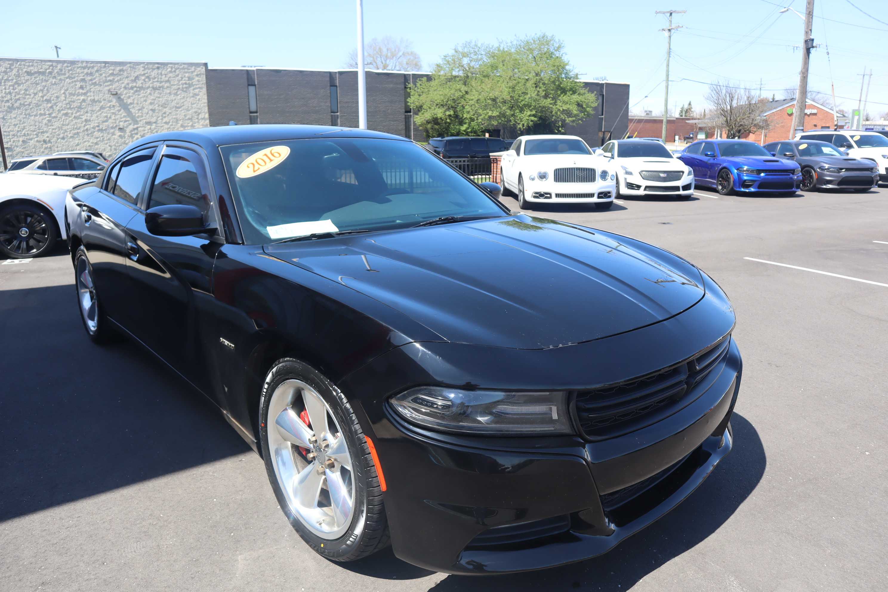 BLACK, 2016 DODGE CHARGER Thumnail Image 5